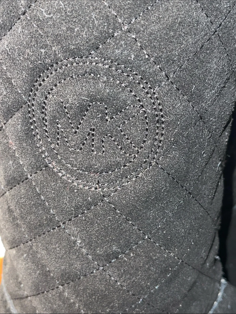 Michael Kors Black Shearling fully lined Tall Warm Winter Boots size 8